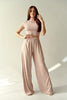 Crop Top And Palazzo Pants Set