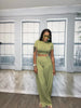 Crop Top And Palazzo Pants Set